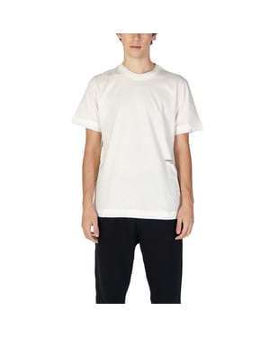 Camiseta de doble capa de ajuste relajado