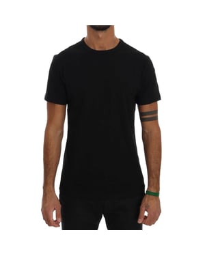 Camiseta de cuello redondo de manga corta