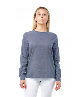 Blusa de Manga Larga con Estampado Total