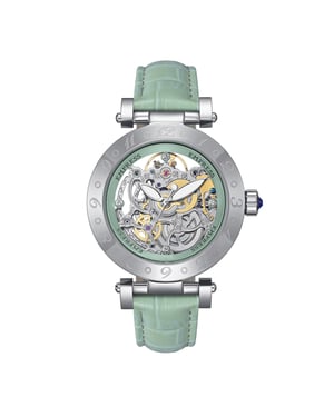 Reloj automático Empress Theodora con correa de cuero