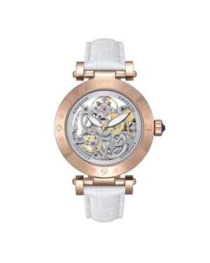 Reloj automático Empress Theodora con correa de cuero
