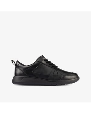 Zapatos de cuero negro Scape Track K