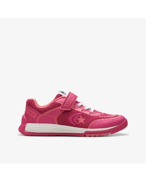CicaStarFlexK. Zapatillas Combi Sincronizadas Rosadas