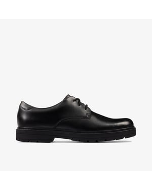 Zapatos de Piel Negra LoxhamDerby Y