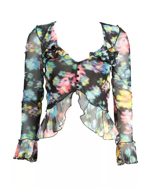 Top de Malla Floral De19501