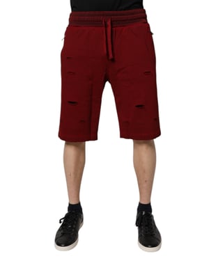 Pantalones Cortos Desgastados Ropa Casual