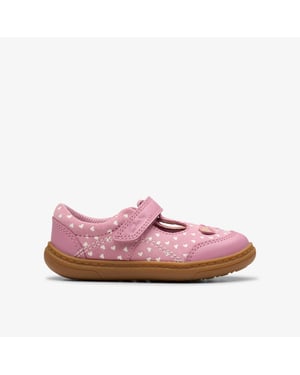 Zapatos Flash Mouse T. Rosa Polvoriento