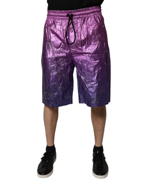 Pantalones Cortos Metálicos Ombre