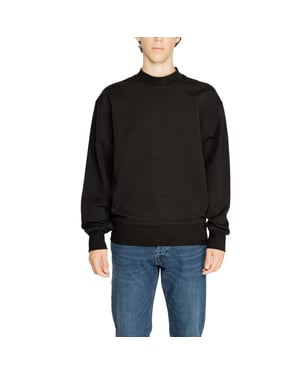 Sudadera de Cuello Alto de Ajuste Relajado