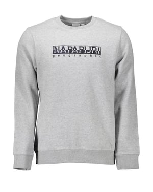 Sudadera de Cuello Redondo Estilo Geográfico