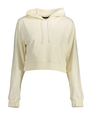 Sudadera recortada de corte amplio