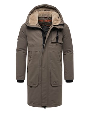 Chaqueta de invierno para hombre Stone Harbour Cyriaan con capucha forrada y diseño cortaviento