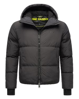 Chaqueta acolchada de invierno para hombre Stone Harbour Tayroos con forro polar y cremallera doble