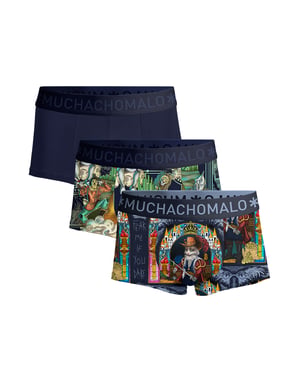 Muchachomalo Bóxers para Hombre - Pack de 3 - Ropa Interior para Hombres