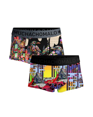 Muchachomalo Bóxers para Hombre - Pack de 2 - Ropa Interior para Hombres
