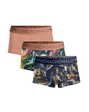 Muchachomalo Bóxers para Hombre - Pack de 3 - Ropa Interior para Hombres