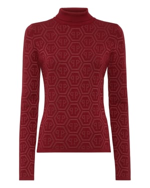 Knitted Turtleneck Monogram