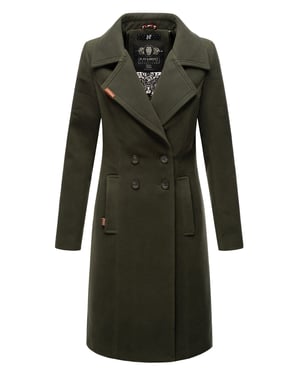 Navahoo Trenchcoat de Invierno para Mujer Wooly – Abrigo Premium con Corte Elegante
