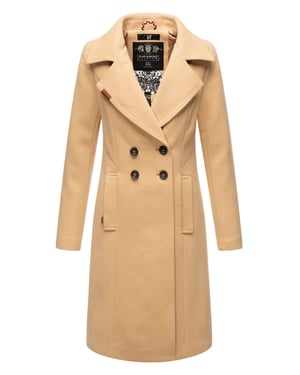 Navahoo Trenchcoat de Invierno para Mujer Wooly – Abrigo Premium con Corte Elegante