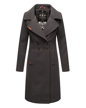 Navahoo Trenchcoat de Invierno para Mujer Wooly – Abrigo Premium con Corte Elegante