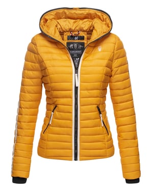 Navahoo Chaqueta acolchada Kimuk Princess para mujer – Ligera, Moderna & Con Capucha