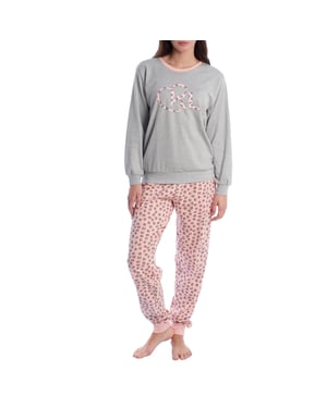 Pijama Mujer Algodón de Manga Larga KLP1