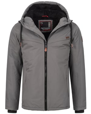 Chaqueta de invierno para hombre Alessandro Salvarini AS-331 con forro de borreguito y capucha