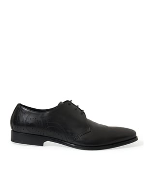 Zapatos Derby de Cuero Estilo Brogue