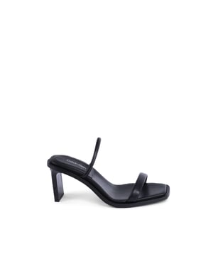 Zapatillas de tacón diseño minimalista