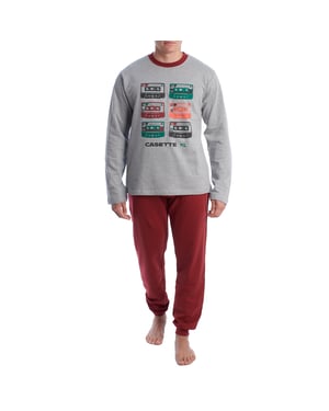 Pijama Hombre Invierno Afelpado de Algodón KLP6