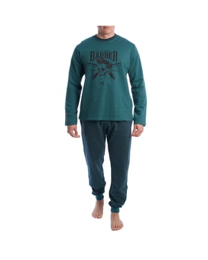 Pijama Hombre Invierno Afelpado de Algodón KLP6