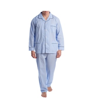 Pijama Hombre Popelín de Algodón KLP5