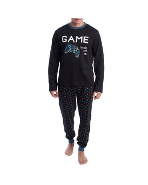 Pijama Hombre Algodón de Manga Larga KLP4