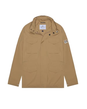 Chaqueta Aquascutum Active Stretch M-65 Color Caqui Y Beige