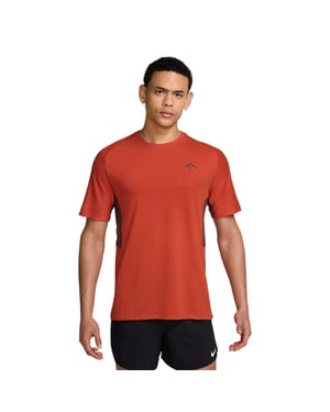 Camiseta Nike Trail Solar Chase Dri-fit Naranja