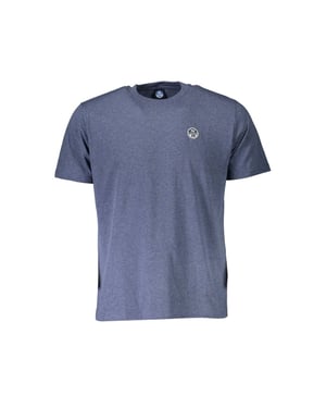 Camiseta de manga corta con cuello redondo