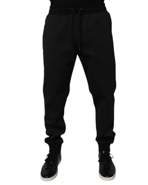 Pantalones de tejido con cordón ajustable