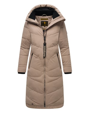 Abrigo invierno mujer Marikoo Benikoo – largo & cálido