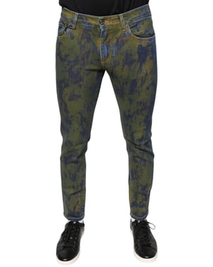 Jeans Slimfit Tie-Dye
