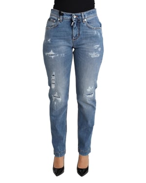 Jeans Rasgados Dolce Gabbana Lavado Claro