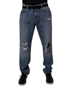 Jeans Rotos de Corte Holgado