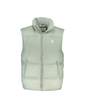 Chaleco Puffer con Cuello Alto