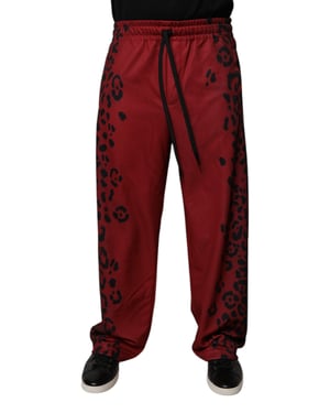 Pantalones Estampado Leopardo Estilo Casual