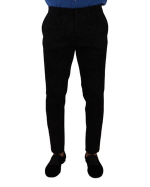 Pantalones de terciopelo de corte clásico