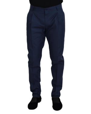 Pantalones con Pliegues y Detalle de Raya Lateral