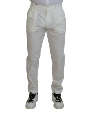 Pantalones con Pliegues de Corte Clásico