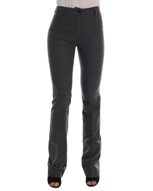 Pantalones de pierna recta