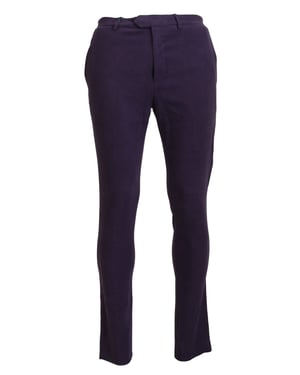 Pantalones Rectos Morados Modelo Pan74123