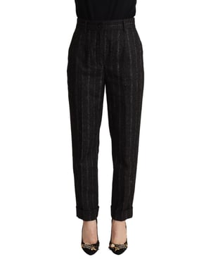 Pantalones de lana a rayas