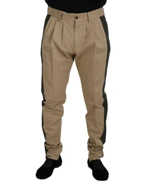 Pantalones de vestir con panel lateral